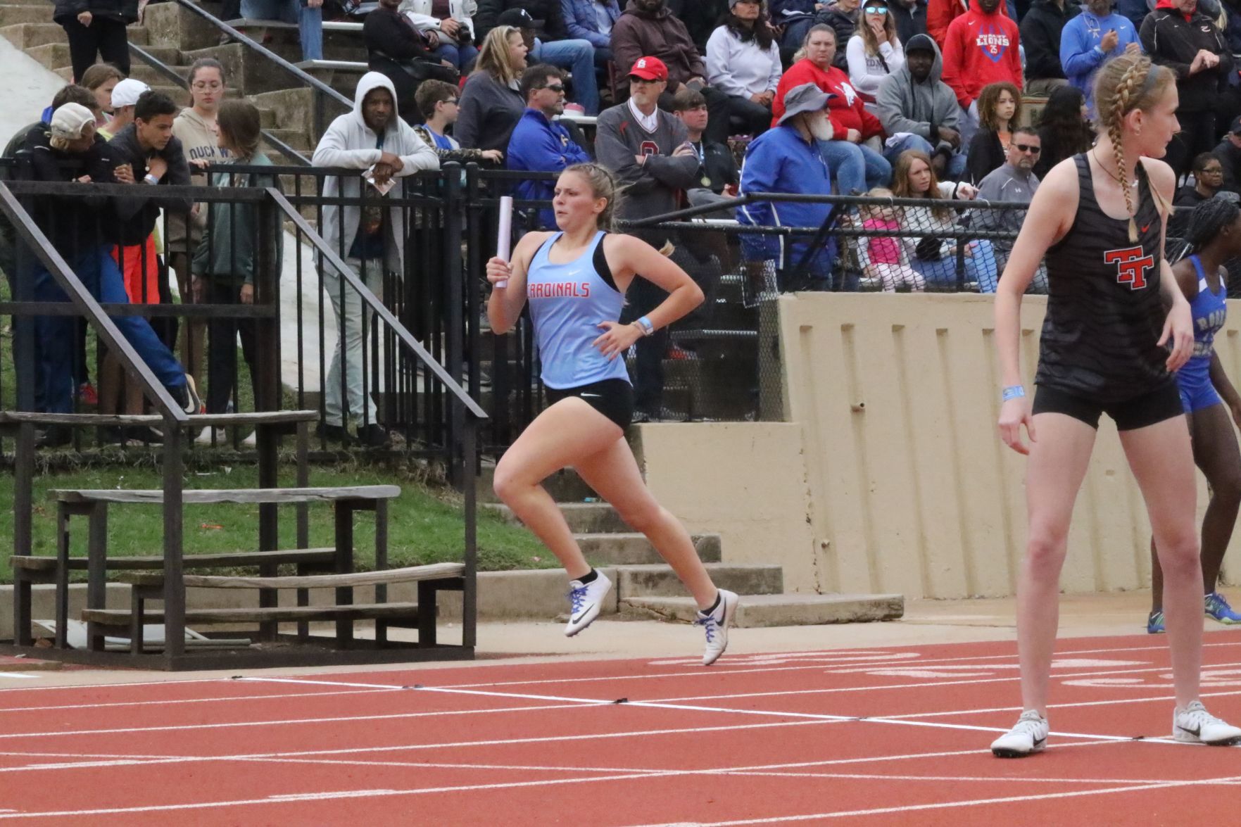 Collinsville Track at State Meet